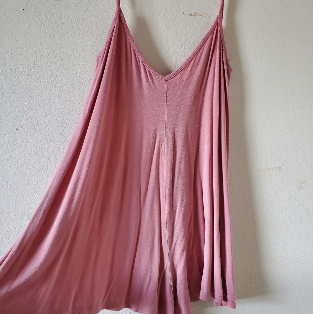 Flowy Pink Romper